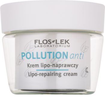 FlosLek Laboratorium Pollution Anti регенериращ нощен крем