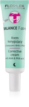 FlosLek Laboratorium Balance T-Zone crème de nuit correction pour peaux mixtes