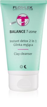 FlosLek Laboratorium Balance T-Zone emulsione e maschera detergenti per pelli miste