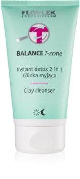 FlosLek Laboratorium Balance T-Zone Rensende emulsion og maske til kombineret hud