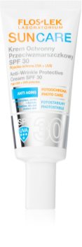FlosLek Laboratorium Sun Care cremă protectoare antirid