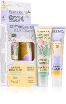 FlosLek Laboratorium Vege Lip Care Nourish Læbesæt