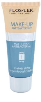 FlosLek Laboratorium Anti Acne mattierendes Foundation für fettige Haut mit Neigung zu Akne