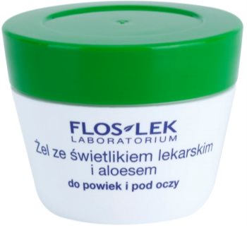 FlosLek Laboratorium Eye Care gel na oční okolí se světlíkem a aloe vera