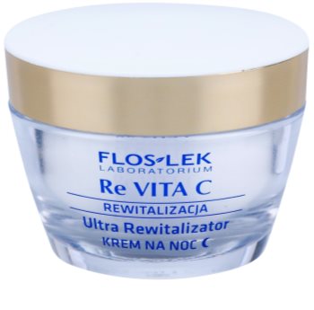 FlosLek Laboratorium Re Vita C 40+ Intens og genoprettende natcreme