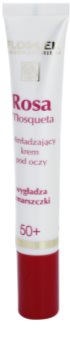 FlosLek Laboratorium Rosa Mosqueta Rejuvenation 50+ crema rejuvenecedora para contorno de ojos