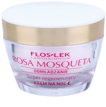 FlosLek Laboratorium Rosa Mosqueta Rejuvenation 50+ crema de noche intensa para regenerar la piel