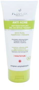 FlosLek Pharma Anti Acne gel de limpeza para pele oleosa propensa a acne