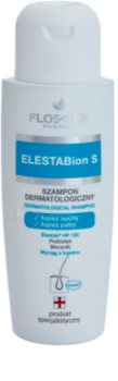 FlosLek Pharma ElestaBion S Sampon dermatologic pentru par uscat si cu matreata