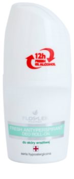 FlosLek Pharma Hypoallergic Line antitranspirante refrescante roll-on sem álcool