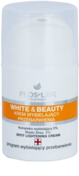 FlosLek Pharma White & Beauty bělicí krém pro lokální ošetření