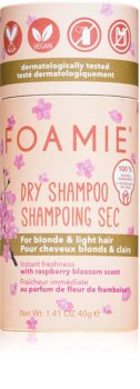 Foamie Berry Blonde Dry Shampoo șampon uscat pulbere pentru parul blond cu suvite