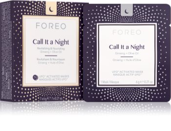 FOREO UFO™ Call It a Night maschera notte rivitalizzante per rigenerare la pelle effetto nutriente
