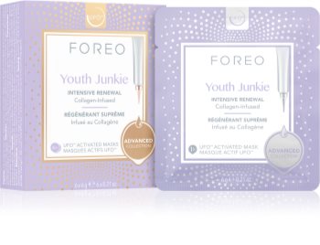 FOREO UFO™ Youth Junkie intenzivna hranjiva maska s učinkom protiv bora