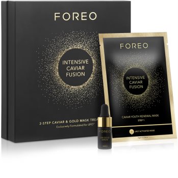 FOREO Intensive Caviar Fusion dárková sada (pro rozjasnění a vyhlazení pleti)
