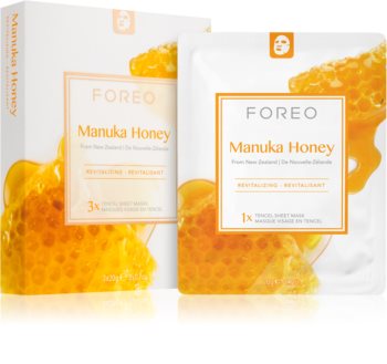 FOREO Farm to Face Manuka Honey Masca hidratanta cu efect revitalizant sub forma de foaie