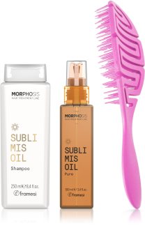 Framesi Morphosis Sublimis Oil zestaw upominkowy (do nabłyszczania i zmiękczania włosów)