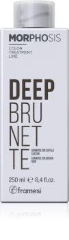 Framesi Morphosis Deep Brunette hydratační šampon pro hnědé odstíny vlasů