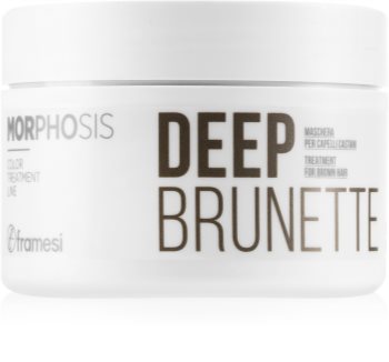 Framesi Morphosis Deep Brunette tápláló maszk a barna árnyalatú hajra