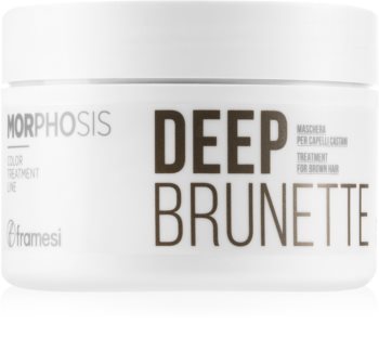 Framesi Morphosis Deep Brunette vyživující maska pro hnědé odstíny vlasů