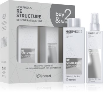Framesi Morphosis Re-structure výhodné balení (pro suché a poškozené vlasy)