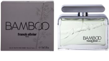 Franck Olivier Bamboo Pour Homme Eau de Toilette para homens 75 ml