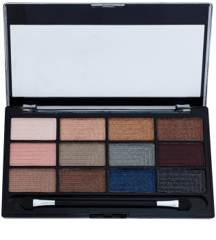 Freedom Pro 12 Romance and Jewels paleta očních stínů s aplikátorem