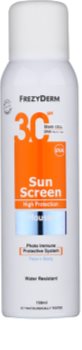 Frezyderm Sun Care espuma bronceadora para rostro y cuerpo SPF 30