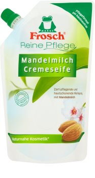 Frosch Creme Soap Almond Milk tekuté mýdlo náhradní náplň