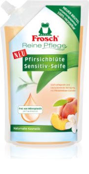 Frosch Sensitiv Seife Peach Blossom flüssige Seife für die Hände Ersatzfüllung