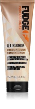 Fudge All Blonde Colour Lock Conditioner balsamo per capelli biondi