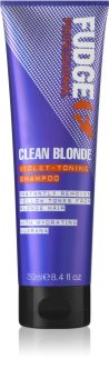 Fudge Care Clean Blonde sampon tonifiant cu violete pentru par blond