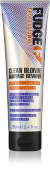 Fudge Clean Blonde Damage Rewind balsam nuanțator pentru par blond