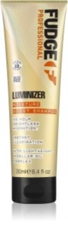Fudge Care Luminizer shampoing hydratant protecteur de couleur pour cheveux colorés et abîmés