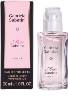 Gabriela Sabatini Miss Gabriela Night Eau de Toilette para mulheres