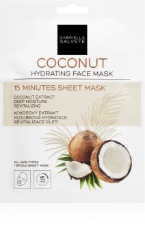 Gabriella Salvete Face Mask Coconut maska nawilżająca w płacie