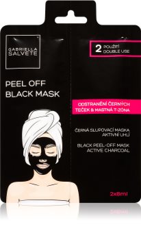Gabriella Salvete Face Mask Black Peel Off masque noir peel-off visage