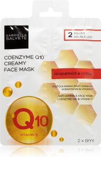 Gabriella Salvete Face Mask Coenzyme Q10 Mască facială regeneratoare antirid