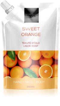 Gabriella Salvete Liquid Soap Sweet Orange tekuté mýdlo na tvář, ruce a tělo