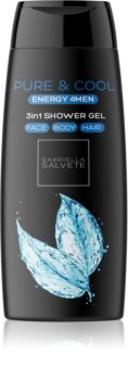 Gabriella Salvete Energy 4Men Pure & Cool gel de dus pentru față, corp și păr pentru barbati