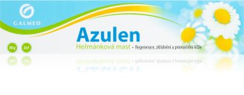 Galmed Azulen chamomile ointment tepalas smulkioms traumoms