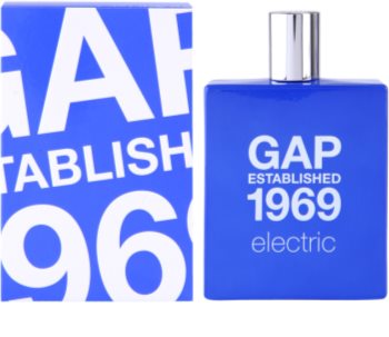 Gap Gap Established 1969 Electric Eau de Toilette para homens 100 ml