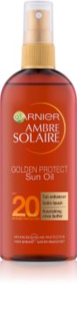 Garnier Ambre Solaire Golden Protect olej na opalování SPF 20