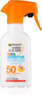 Garnier Ambre Solaire Sensitive Advanced ochranný sprej pro děti SPF 50+