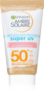 Garnier Ambre Solaire Sensitive Advanced opalovací mléko na obličej SPF 50+