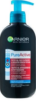 Garnier Pure Active gel limpiador contra los puntos negros