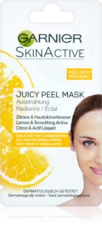 Garnier Skin Active rozjasňujúca maska pre mdlú, nezjednotenú pleť