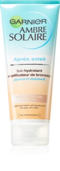 Garnier Ambre Solaire hydratisierende Milch nach dem Sonnenbad zur Unterstützung der Bräune