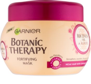 Garnier Botanic Therapy Ricinus Oil masque fortifiant pour les cheveux affaiblis ayant tendance à tomber