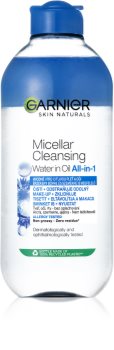 Garnier Skin Naturals acqua micellare trattante per occhi molto sensibili portatori di lenti a contatto